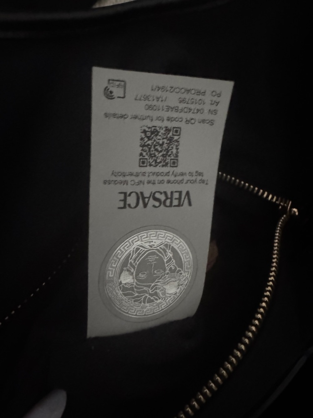 Versace Leather Tote - Picture 3 of 6